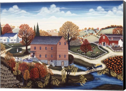 Framed Clifton Mill Print