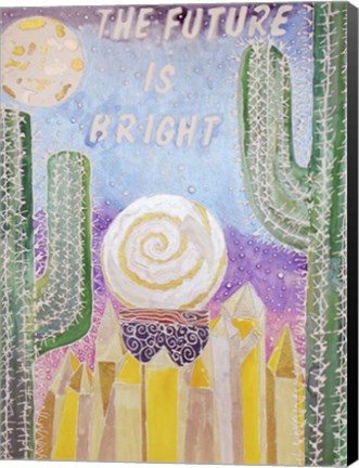 Framed Crystal Ball Print