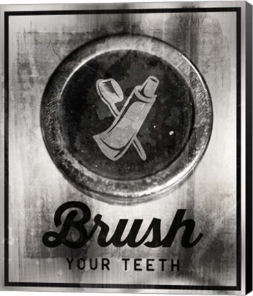 Framed Farm Bathroom Signs 11 Print