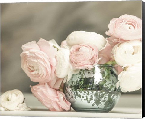 Framed Peony A4 Print