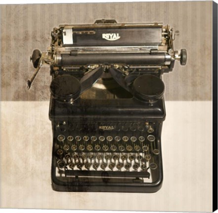 Framed Typewriter 02 Royal Print