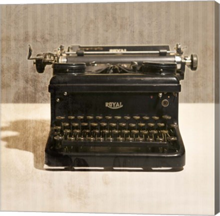 Framed Typewriter 03 Royal Print