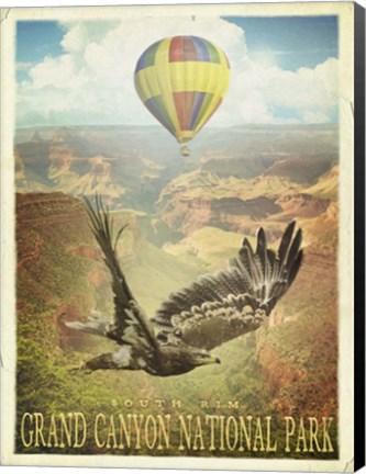 Framed Canyon Rim Print