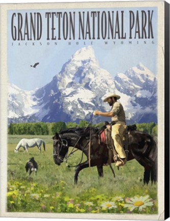Framed Grand Teton Print