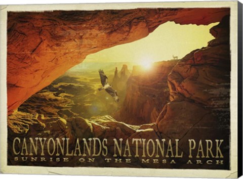 Framed Mesa Arch Print