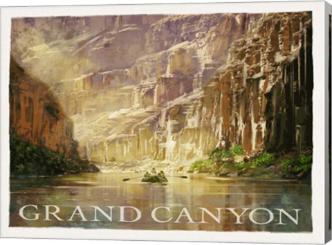 Framed Grand Canyon Colorado River Print