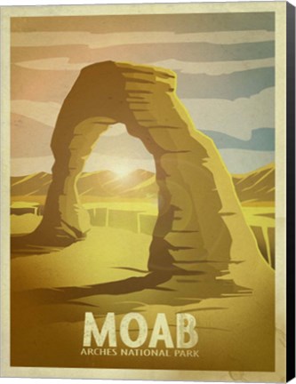 Framed Moab Arches Print