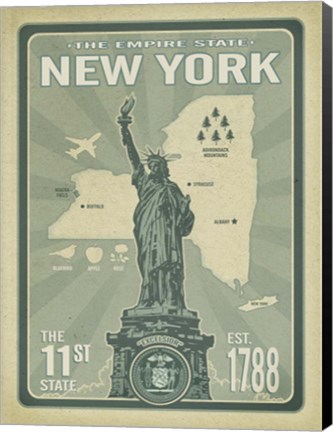 Framed NY Print