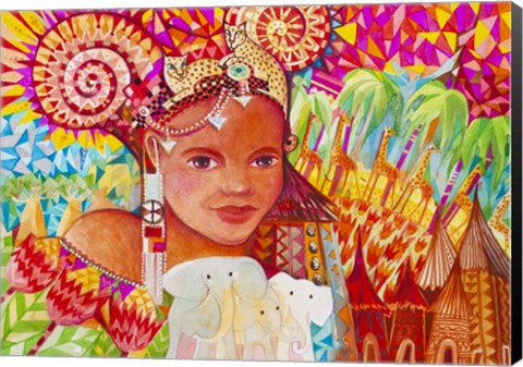 Framed Caribbean Print