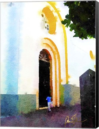Framed Afternoon Prayer copy Print