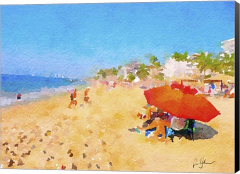 Framed Golden Sands Print