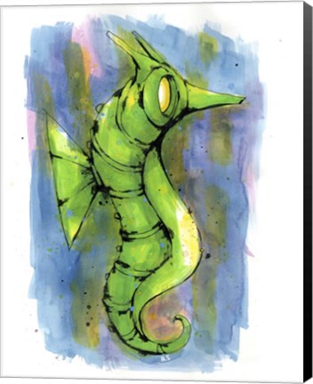 Framed Seahorse Print