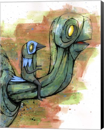 Framed Slow Ride Print