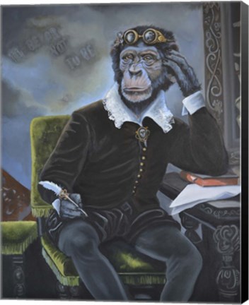 Framed Master William Shakespeare Print