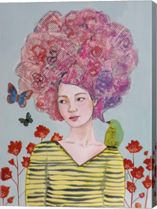 Framed Histoires Deenfance Print