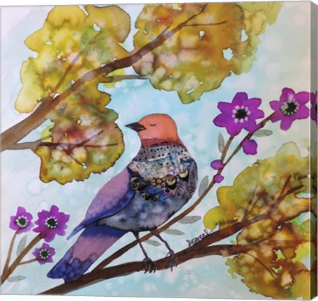 Framed Le Chant Du Coeur Print