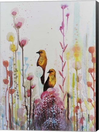 Framed Les Explorateurs Print