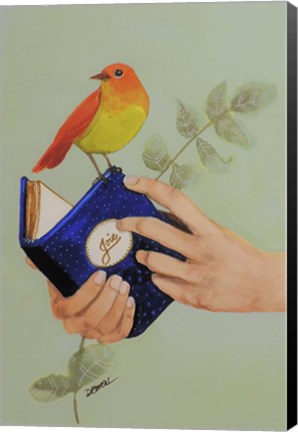 Framed Livre De Joie Print