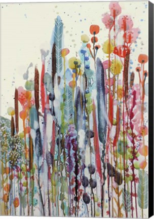 Framed Petit Jardin 2 Print