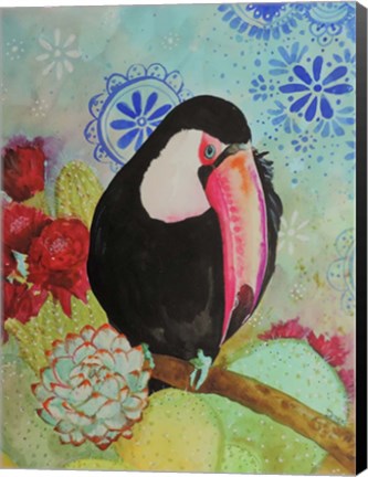 Framed Pico Roso Print