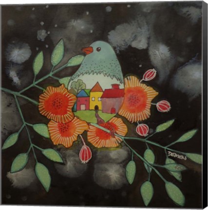 Framed Une Nuit Print