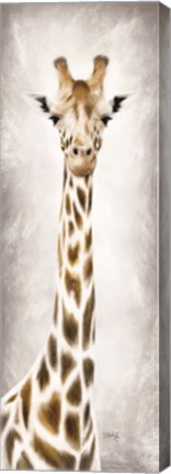 Framed Geri the Giraffe Print