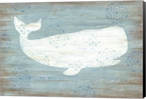 Framed Ocean Whale Print