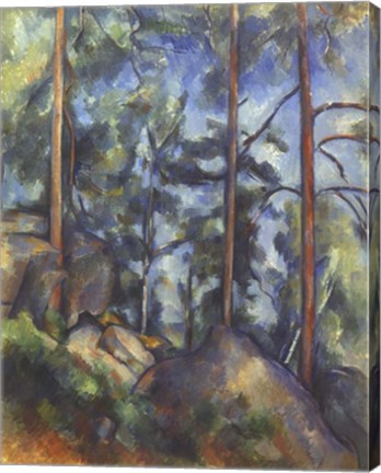 Framed Pines, 1896-99 Print