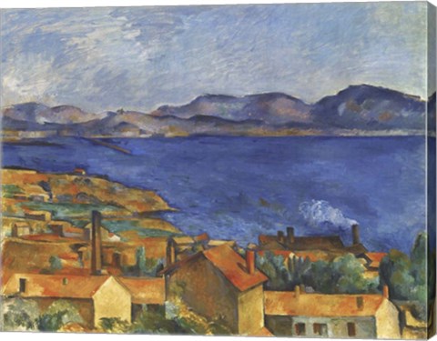 Framed Marseilles, 1886-90 Print