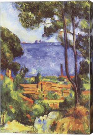 Framed View Through the Trees Print