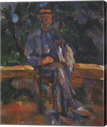 Framed Seated Man, 1905-1906 Print