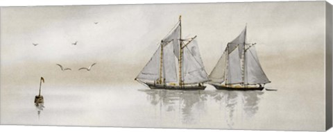 Framed Mystic Sail I Print