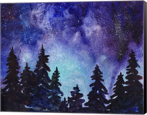 Framed Night Sky III Print