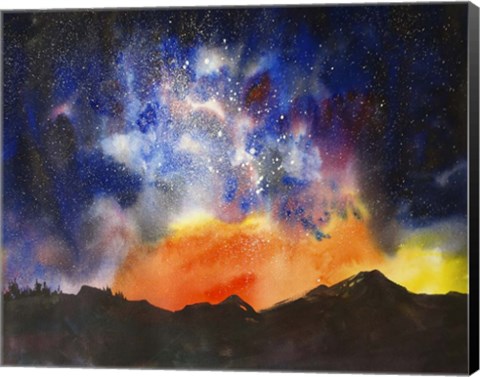 Framed Night Sky VI Print