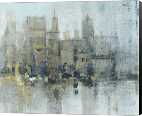 Framed City Proper II Print