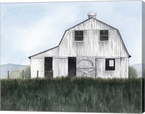 Framed Bygone Barn II Print