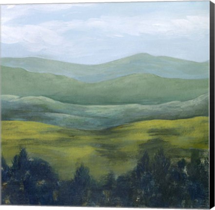 Framed Open Valley II Print
