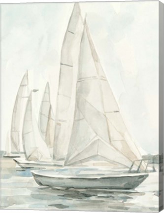 Framed Soft Sail II Print