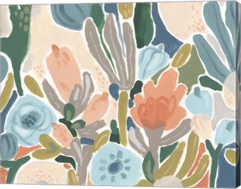 Framed Meadow Gala I Print