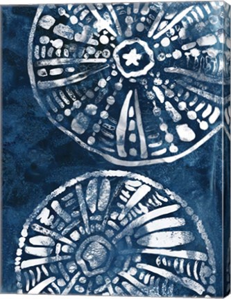 Framed Sea Batik II Print