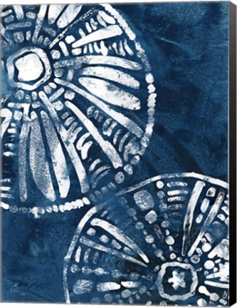 Framed Sea Batik III Print