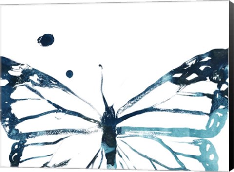 Framed Butterfly Imprint III Print