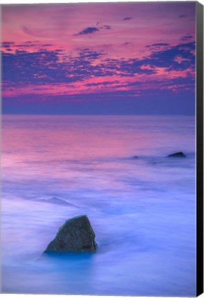 Framed Scenic Cape May Beach 2, Cape May NJ Print