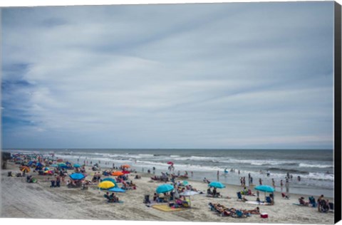 Framed Wildwood Beach, NJ Print