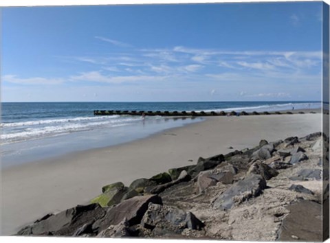 Framed North Wildwood 1, NJ Print