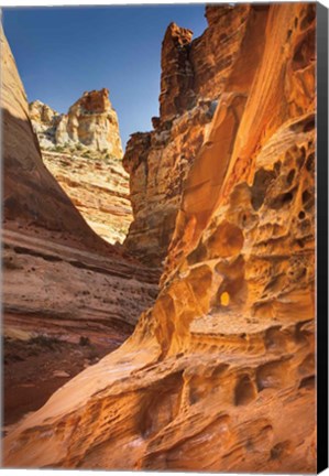 Framed Crack Canyon II Print