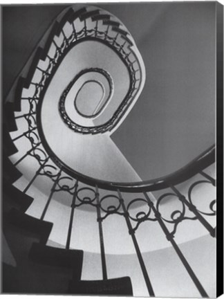 Framed Spiral Staircase Print
