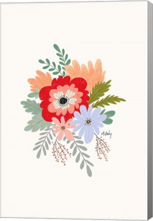 Framed Spring Flowers Print