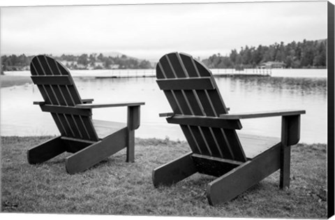 Framed Relaxing at the Lake Print