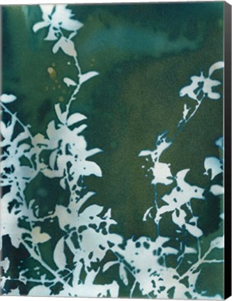 Framed Dark Garden Print